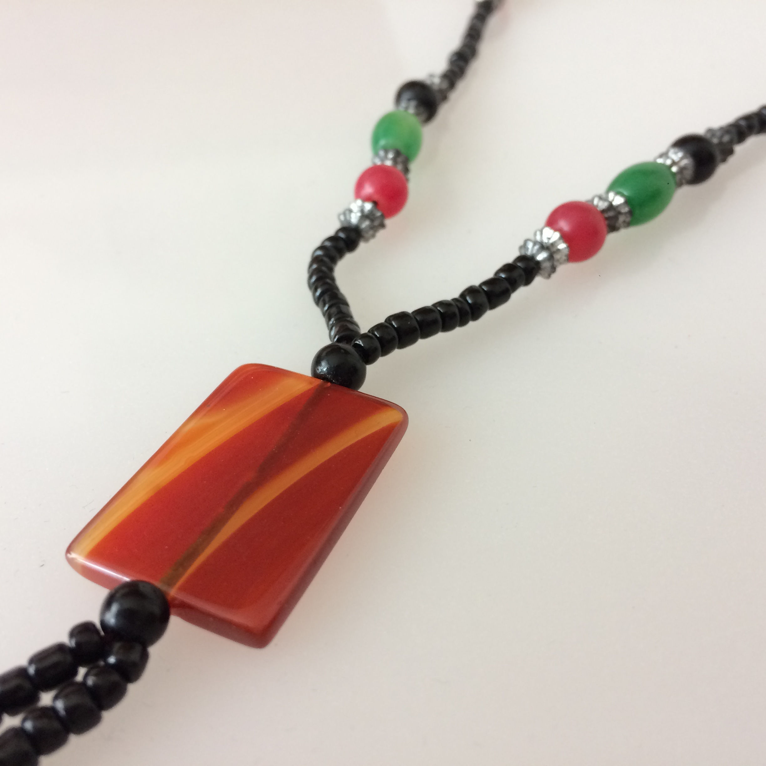 Collana in Pietra e perline - Senegal