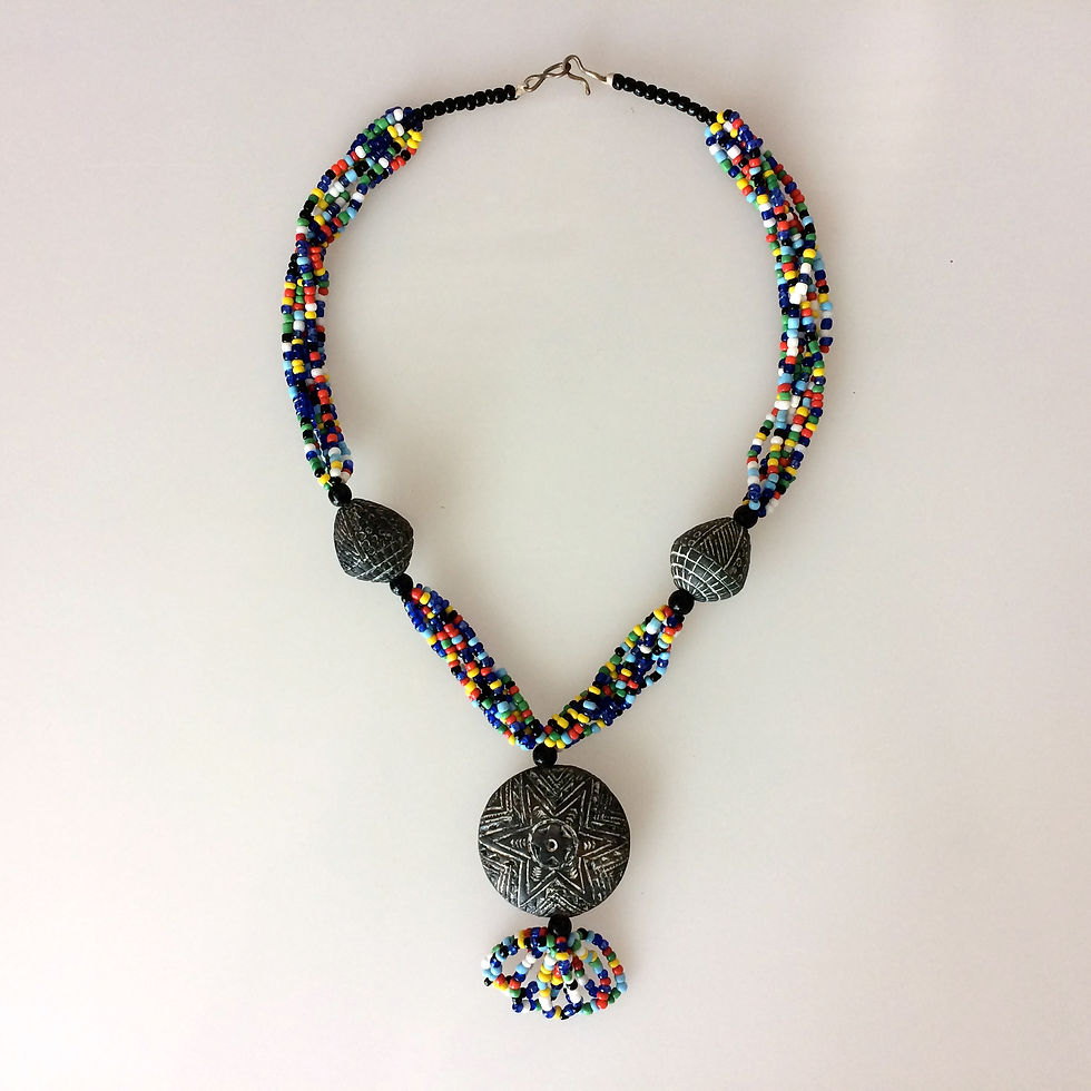 Miniatura: Collana in Ceramica - Senegal