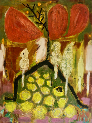 title- straddling the yellow brick road