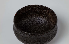 紫蘇釉茶碗