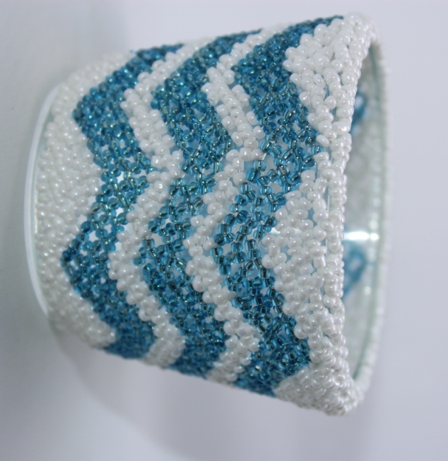 Aqua Chevron