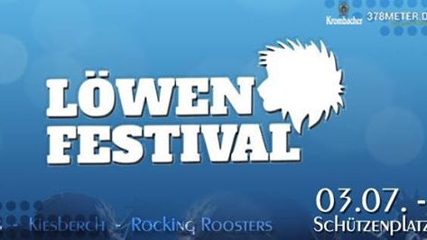Sa, 04.07.2015 | KIESBERCH live beim "LÖWENFESTIVAL 2015"