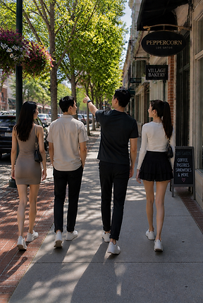 Strolling Downtown Los Gatos