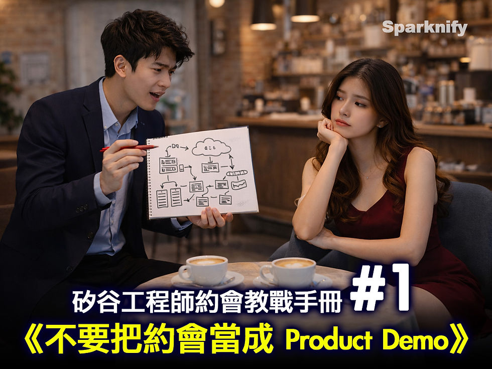 矽谷工程師約會教戰手冊 #1: 《不要把約會當成 Product Demo》
