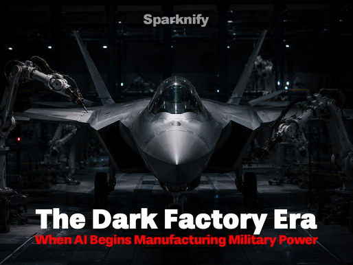 The Dark Factory Era: When AI Begins Manufacturing Military Power