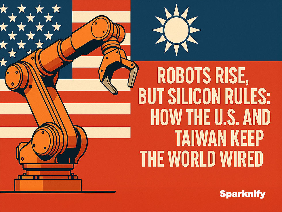 Robots Rise, but Silicon Rules: How the U.S. and Taiwan Keep the World Wired