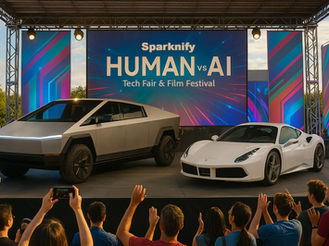 Tesla and AlignTechs Giving Away Cash, a Ferrari, and a Tesla Home for a Ride at Sparknify Tech Fair & Film Festival