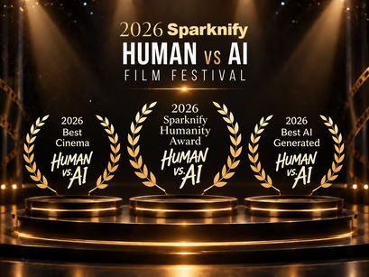 Down The Hatch wins the 2026 Sparknify Humanity Award, The Way You Sea Me receives the Best Cinema Award, and BENCH is named Best AI-Generated Film.