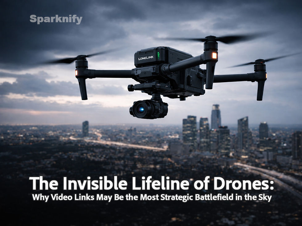 The Invisible Lifeline of Drones: Why Video Links May Be the Most Strategic Battlefield in the Sky