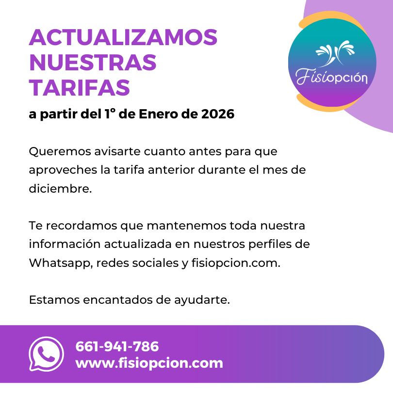 Actualizamos nuestras tarifas