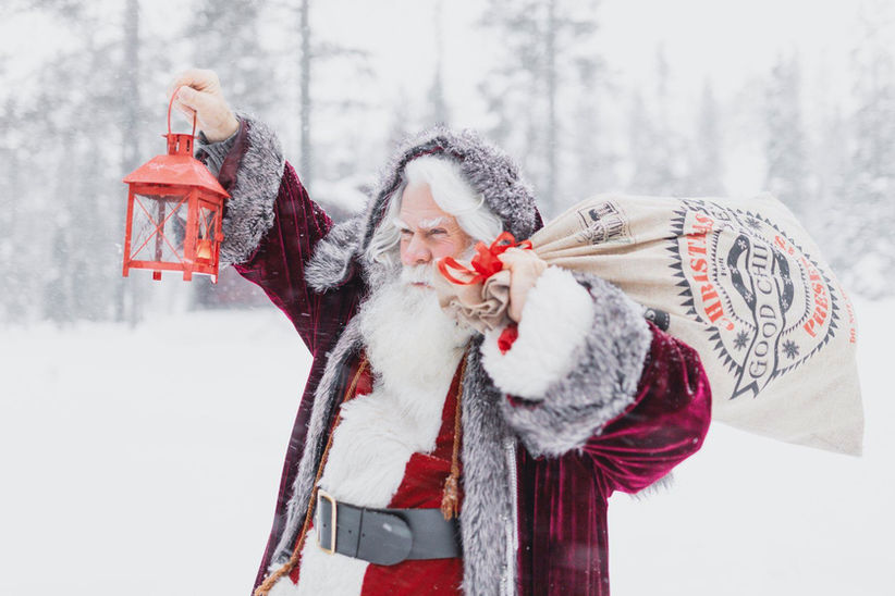 Santa in Lapland