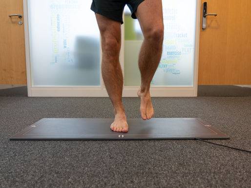 Gait analysis on a male patient
