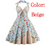 Thumbnail: Girls Fashion Vintage 1950s Rockabilly Butterfly 'Luna' Retro Serenity 50's Swin
