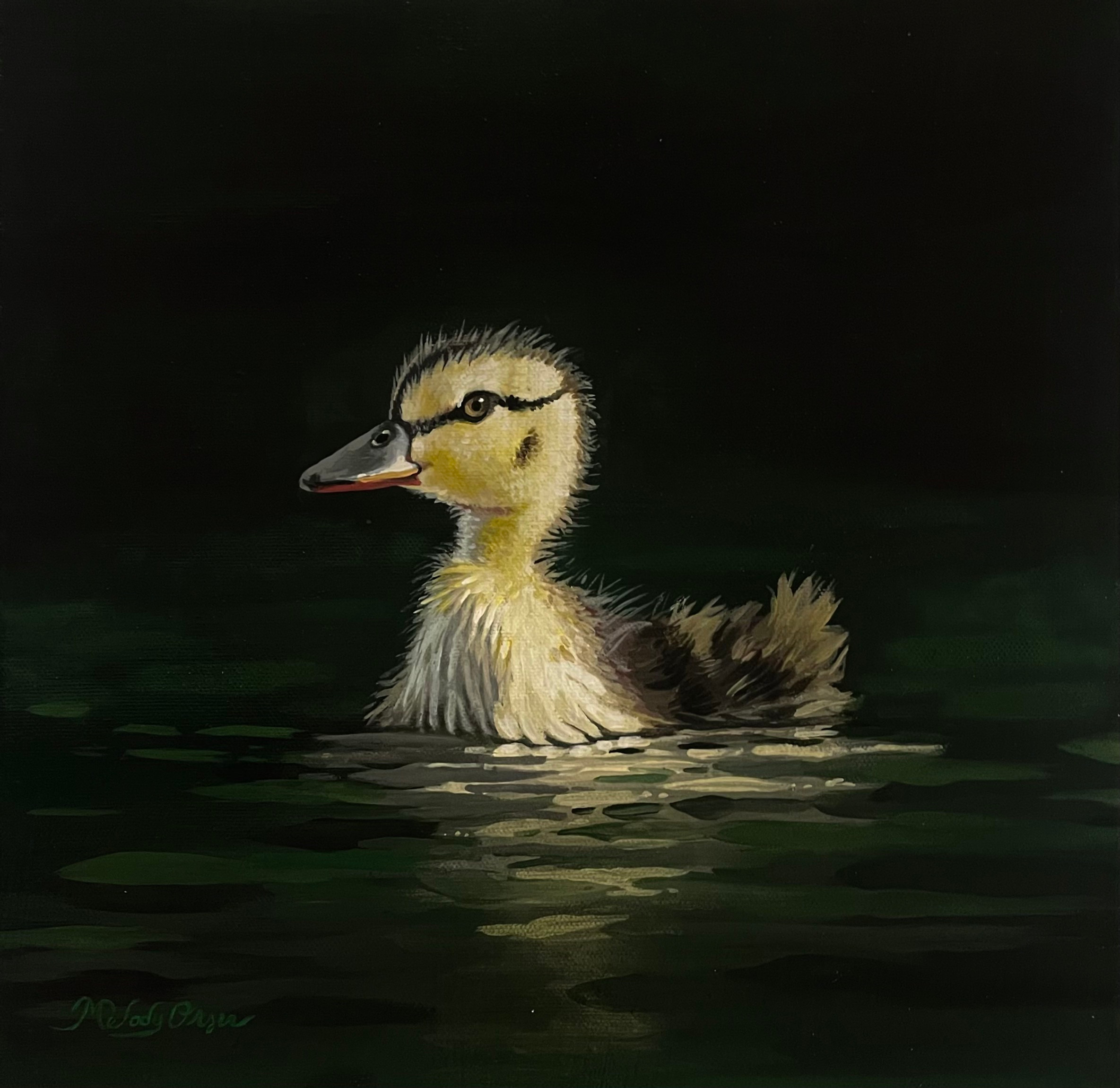 "Little One", 12x12, Original Painting On Canvas, Framed