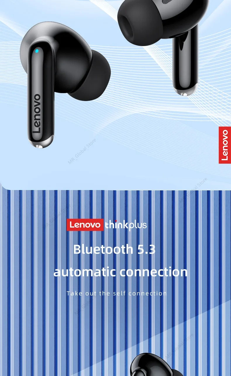 Miniatura: Descubra a Inovação Sonora: Lenovo XT88 TWS - Fone de Ouvido Bluetooth 5.3 com Á