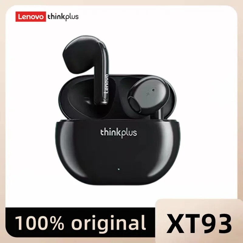 Miniatura: Lenovo-XT93: Fone de Ouvido Bluetooth 5.2 com Som Estéreo HiFi e Potente Bass.