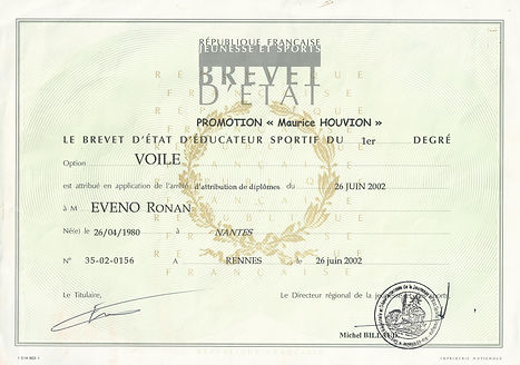 WESTGLISS: ECOLE DE KITESURF / BOUEE TRACTEE Brevet d'Etat d'Educateur Sportif option VOILE