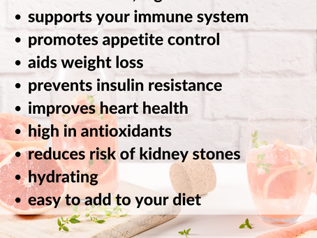 Benefits of Grapefruit