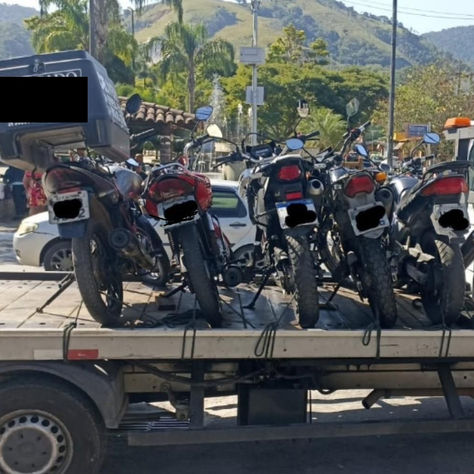 Operação Choque de Ordem apreende motos irregulares na Monsuaba 