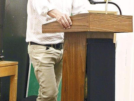 Russ Lopez book reading