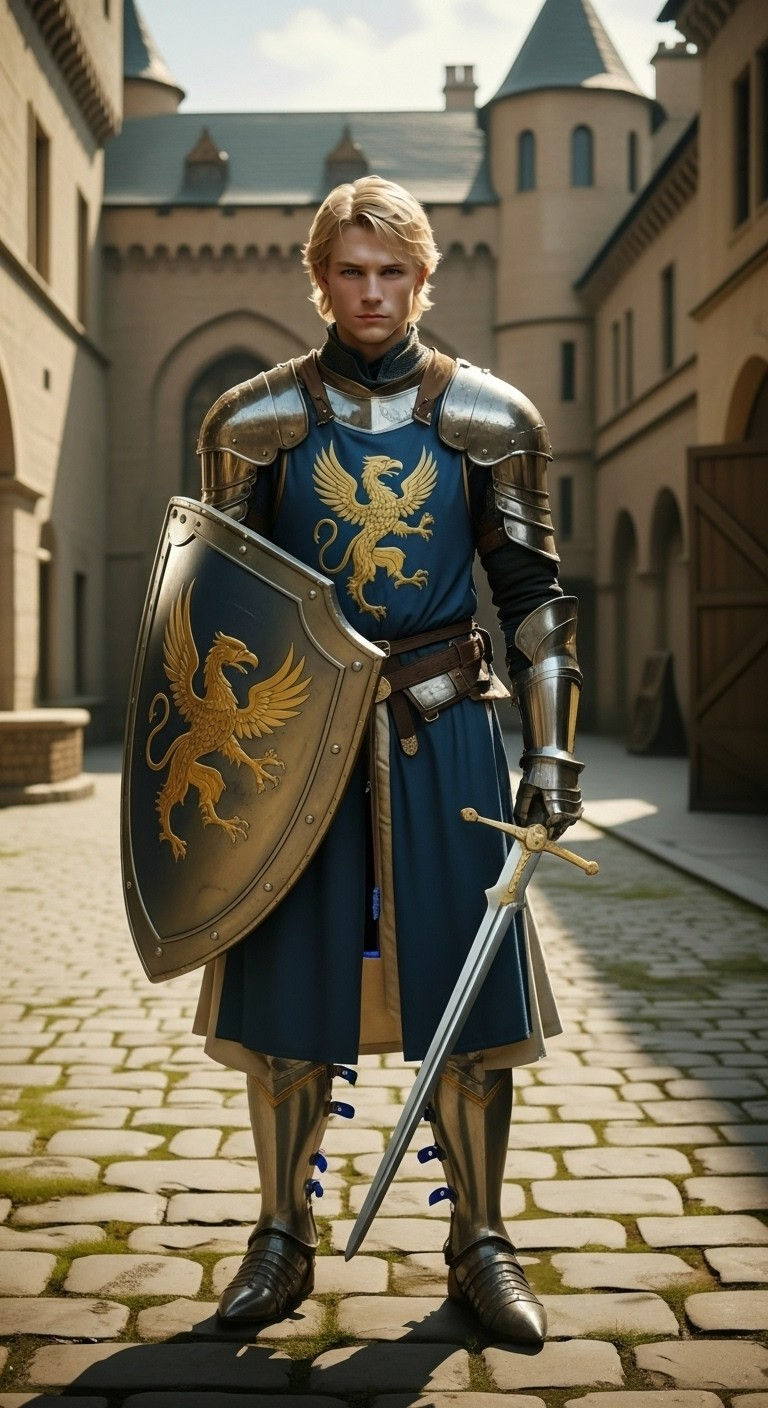Rillan sai de Dolwen e chega a Rifeon carregando mais do que poeira de estrada: um sonho antigo de entrar na Cavalaria Real de Cadanor e provar que merece seu lugar. Ele tem disciplina rara para a idade, postura firme e uma determinação teimosa que não cede quando o corpo já pede para parar. Em vez de buscar glória fácil, se orienta por um senso prático de certo e errado, agindo com controle mesmo quando a violência parece a saída mais rápida. Entre pátios de treino, brasões, rivalidades e o peso das expectativas, ele tenta conquistar seu espaço do jeito mais difícil: merecendo, passo a passo, sem pedir atalhos.