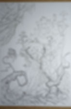 Snow heart reach inked
