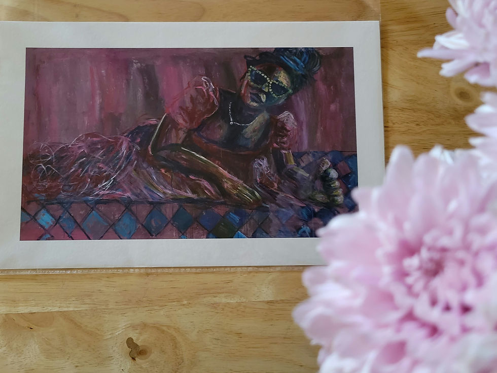 Thumbnail: "Am I the Villain" Print 9 x 14 inches