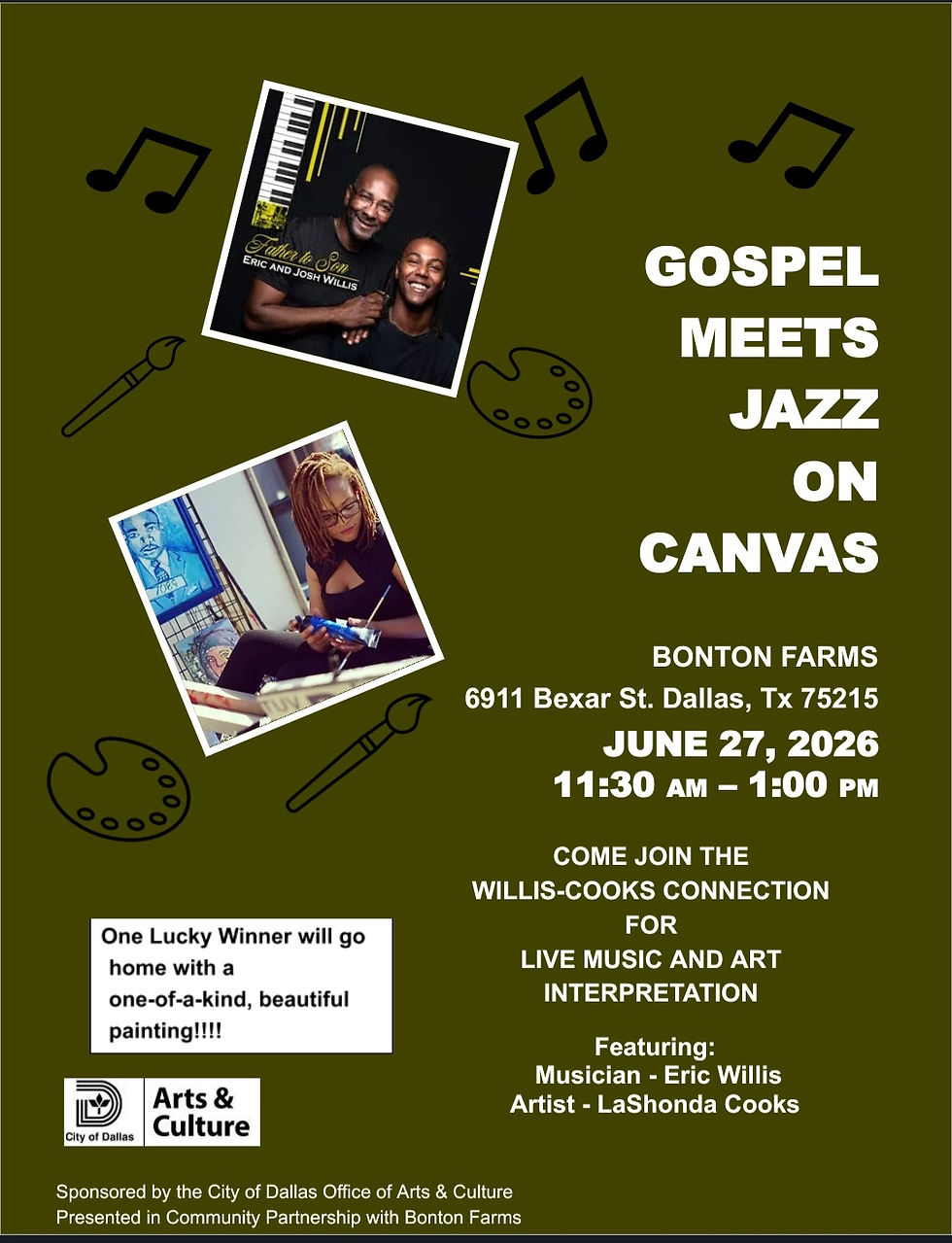 Gospel Meets Jazz on Canvas