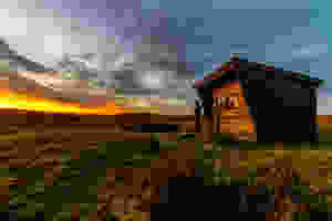 Tiny house on the prairie