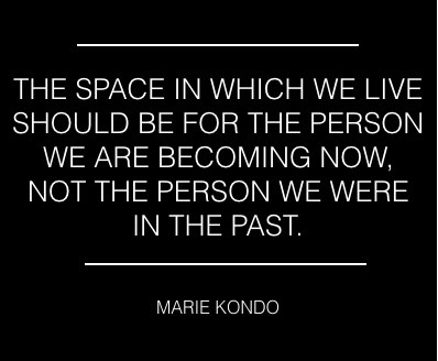Marie Kondo quote