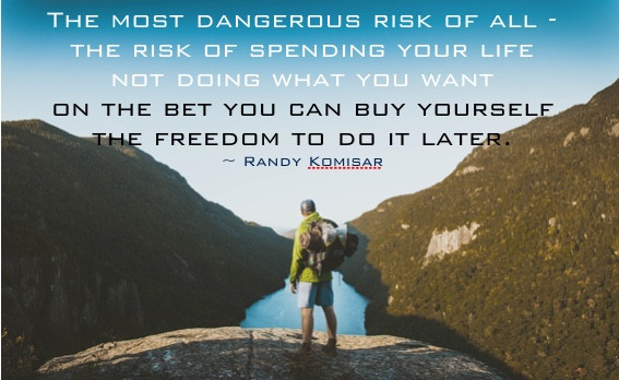 The most dangerous risk of all...