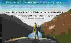 The most dangerous risk of all...
