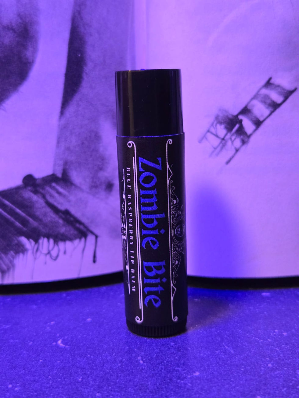 Thumbnail: Zombie Bite Lip Balm Blue Raspberry