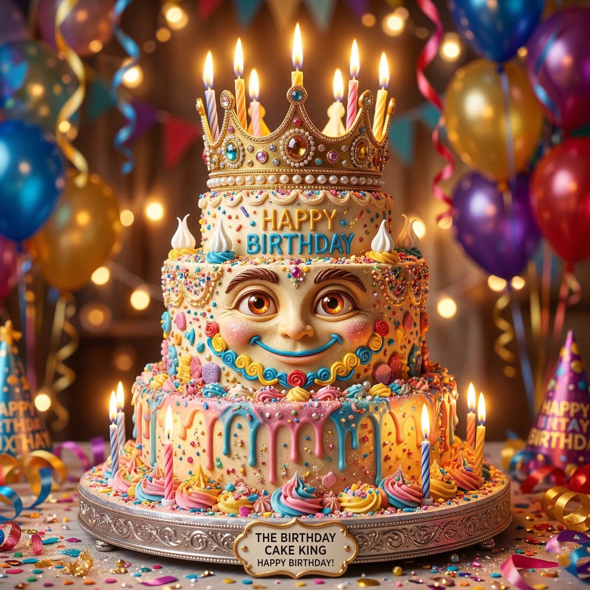 THE BIRTHDAY CAKE KING