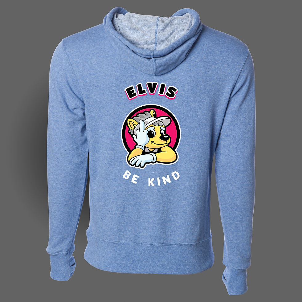 Thumbnail: Be Kind Finger Unisex French Terry Hoodie