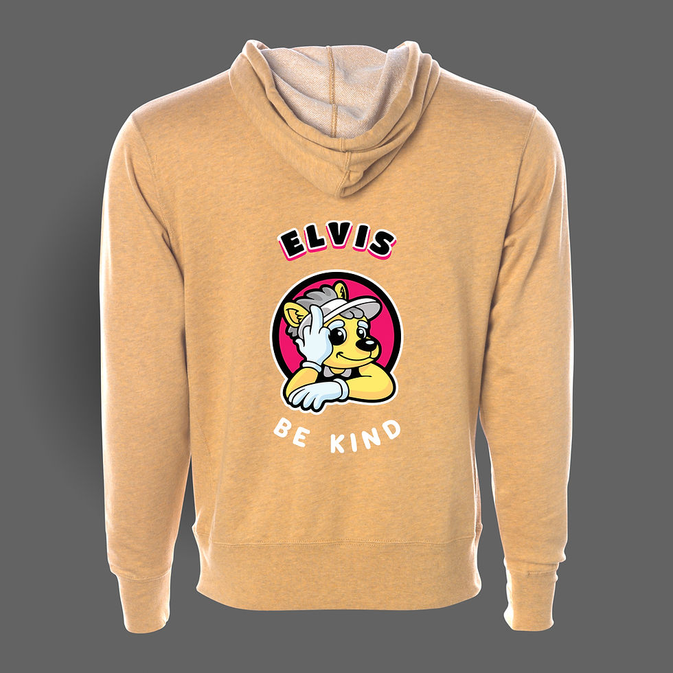 Thumbnail: Be Kind Finger Unisex French Terry Hoodie