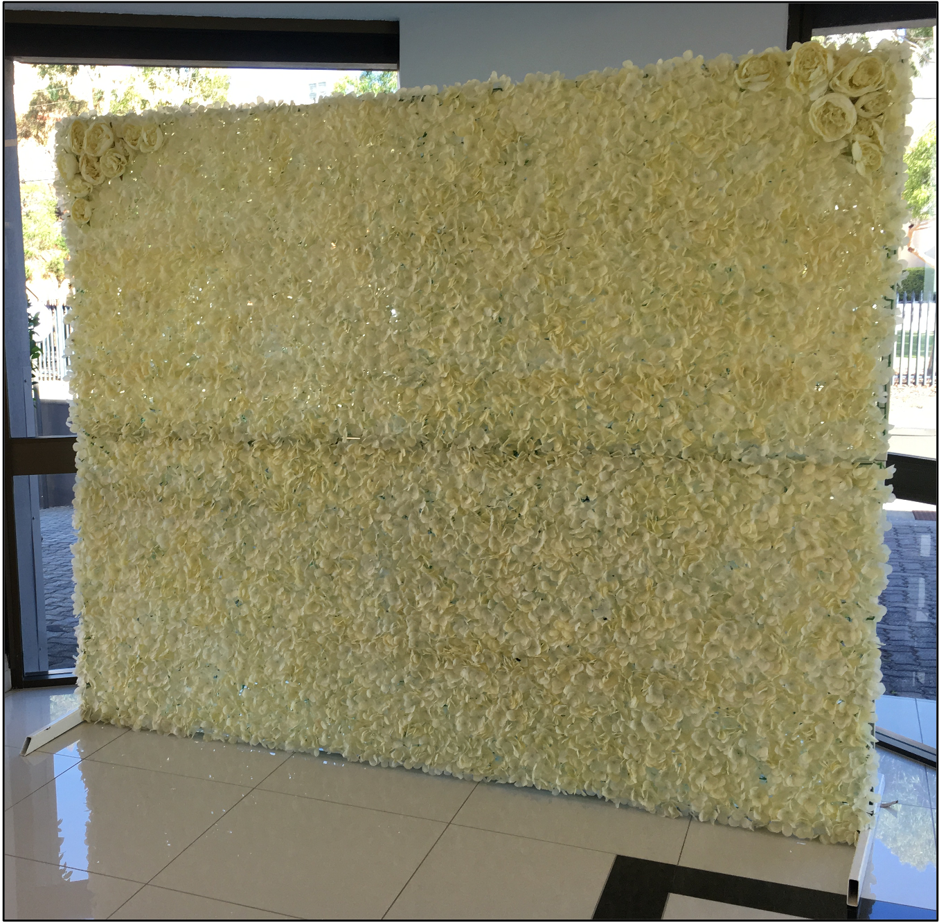 HYDRANGEA FLOWER WALL