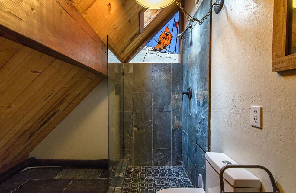 New Full Bath in Loft Area