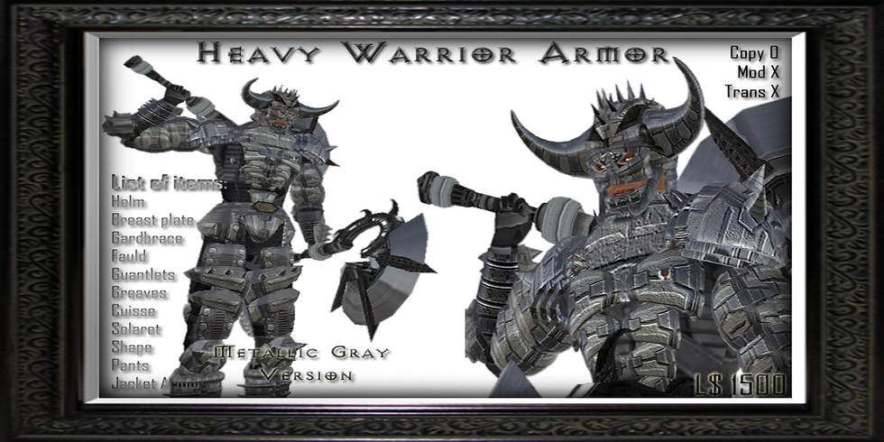 Heavy Warrior Armor