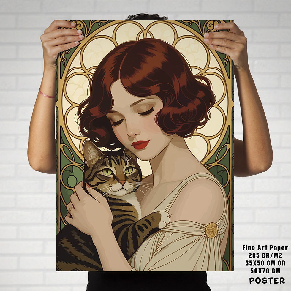 Küçük resim: Art Nouveau Poster AN_320147