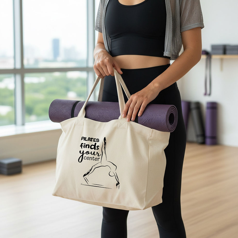 Thumbnail: Pilates spor cantasi totebag PSC_680401