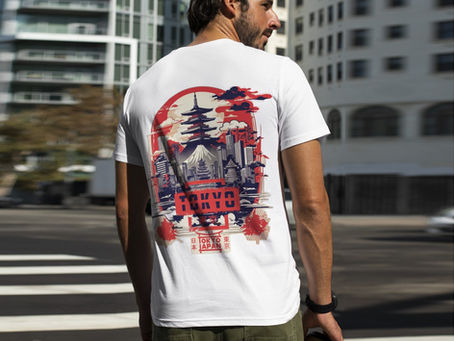 Uzak Doğu Sembollerinin Gizemini Taşıyan Japon T-Shirt Tasarımları