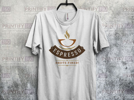 Kahve Aşkını Üzerinde Taşı: En Popüler Kahve Türleriyle Tasarlanmış T-Shirt Modelleri