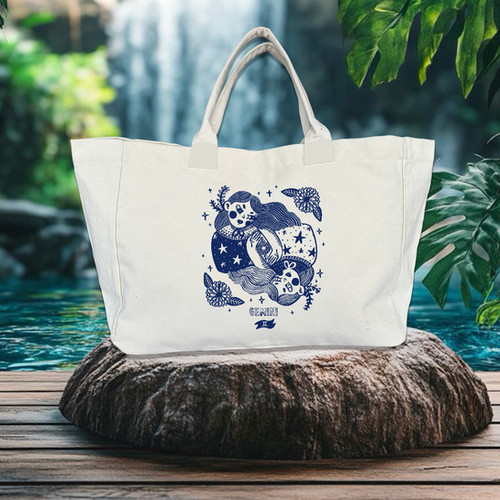 Gemini Zodiac Totebag PZT_930101 | Printify 360