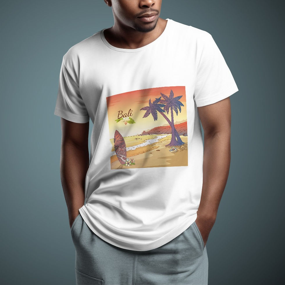 Küçük resim: Bali Island T-shirt_BI_690038