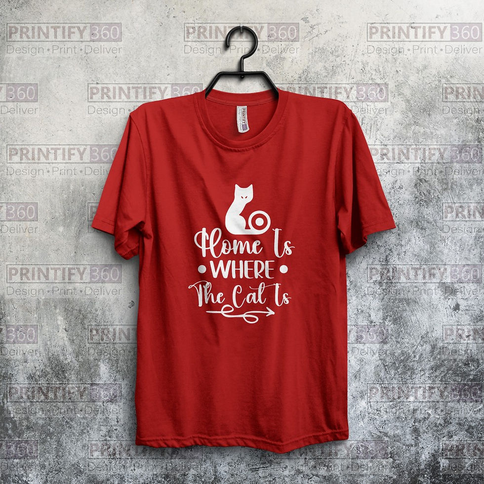 Küçük resim: Kedi Temalı T-Shirt CAT-920340