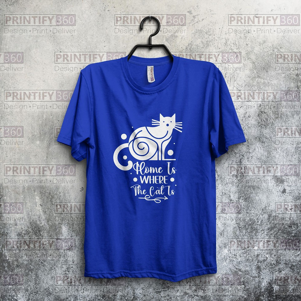 Küçük resim: Kedi Temalı T-Shirt CAT-92034