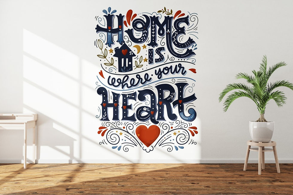 Küçük resim: 1 Tasarım 10 Ürün I Home_is_heart_design_HHD_562800
