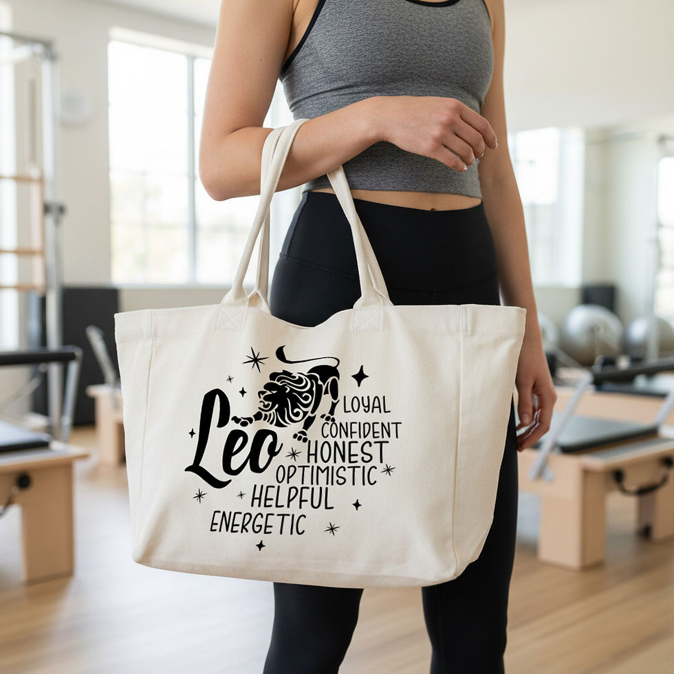 Küçük resim: Burc Tote bag Aslan BT_80505