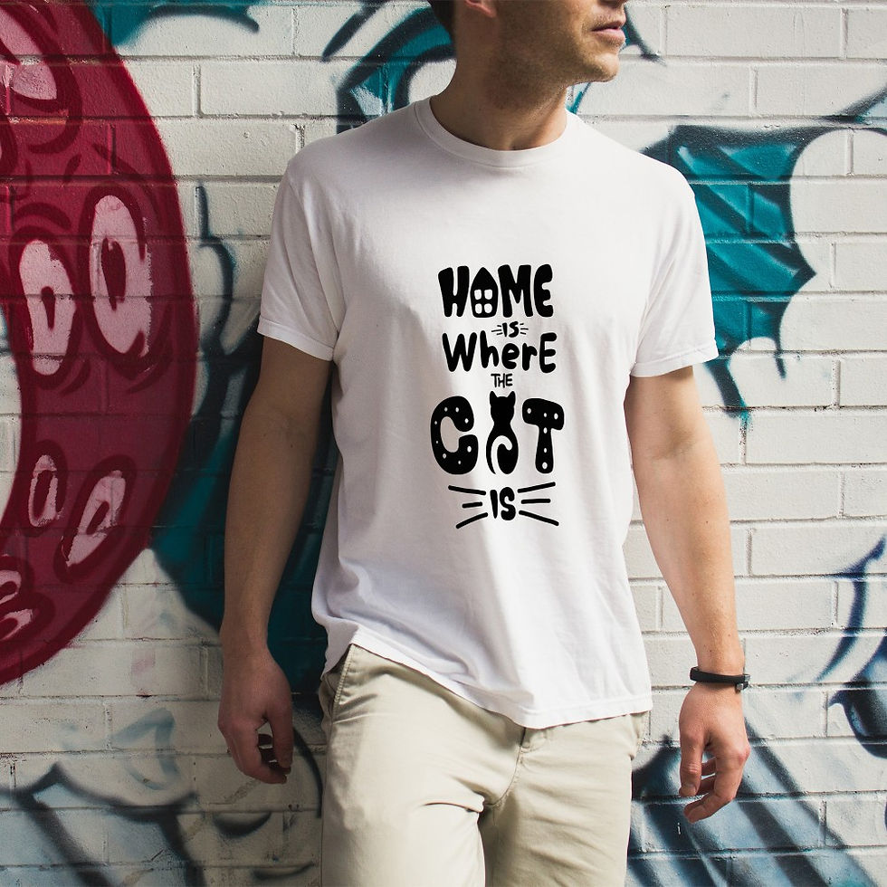 Küçük resim: Kedi Temalı T-Shirt CAT-92030